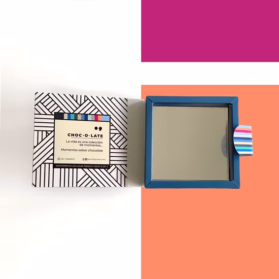 Imán plegable Tapa magnética Cierre de papel Caja plegable Embalaje Caja de regalo plegable